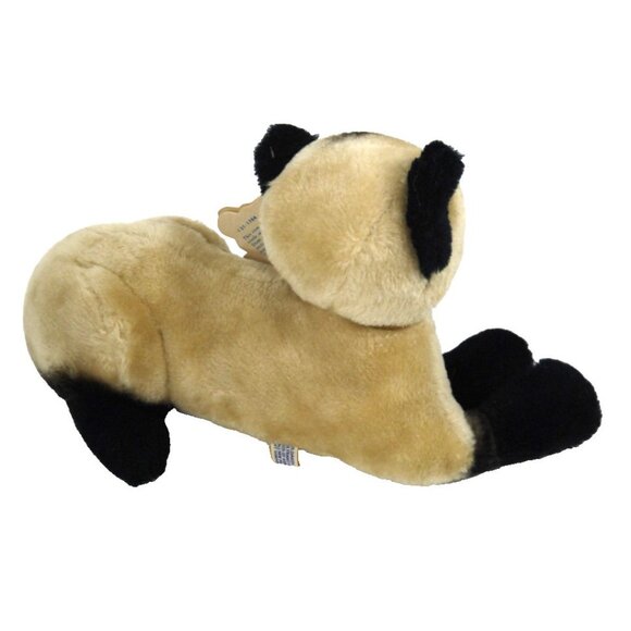 Vintage DAKIN Cinnamon stuffed plush 12" long Siamese Cat #31-1764 - Picture 2 of 4